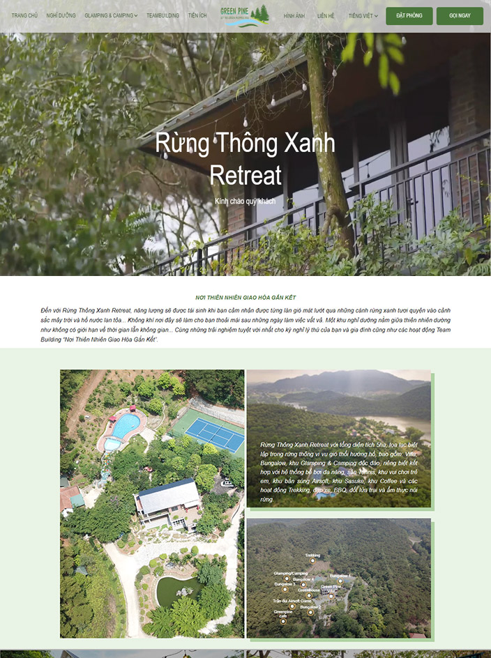 Rừng Thông Xanh Retreat