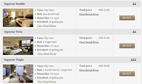 Thiết kế website khách sạn, resort ở Nam Định