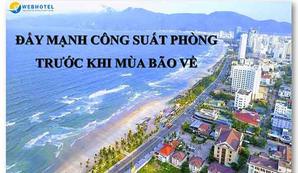 Khách sạn gần biển gấp rút đẩy mạnh công suất phòng trước khi mùa bão về!